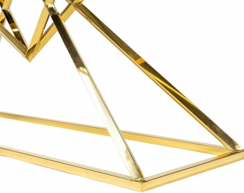 Консоль Pyramid 120X35X76 CM Gold 