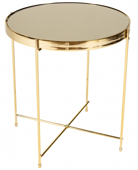 Приставной столик Gatsby 43X43X45 CM Gold 1