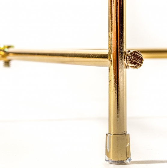 Приставной столик Gatsby 43X43X45 CM Gold 3