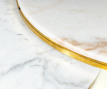 Кофейные столики Goldy Marble 80X80X40 / 70X70X37 CM