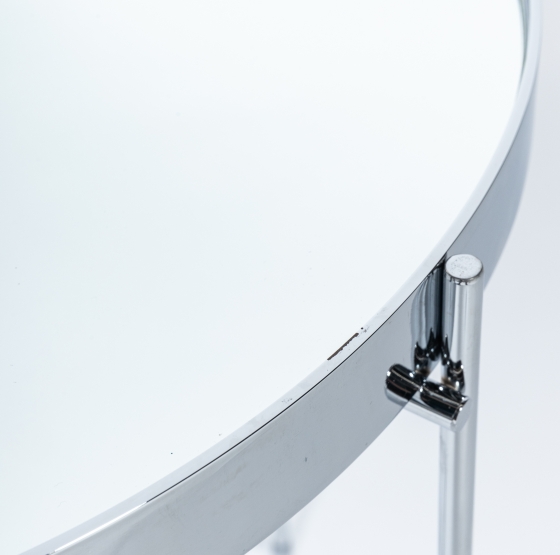 Приставной столик Gatsby 43X43X45 CM Silver 2