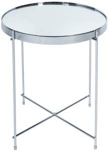 Приставной столик Gatsby 43X43X45 CM Silver