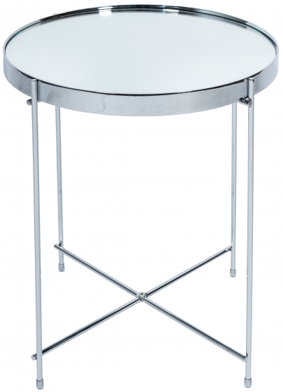 Приставной столик Gatsby 43X43X45 CM Silver 1