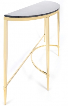 Консоль Glossy Gold 130X40X80 CM