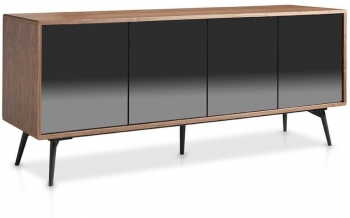 Комод с шпоном из ореха Onyx 180X50X76 CM