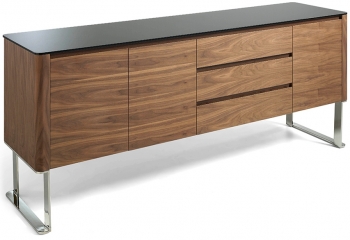 Комод с шпоном из ореха 191-M 200X50X81 CM