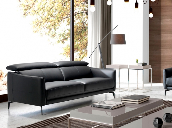 Кожаный диван с регулируемыми спинками Incanto 197X100X94 CM 6