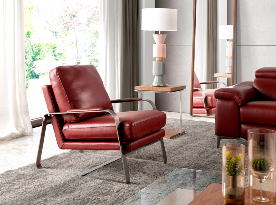 Современное элегантное кресло A1061 69X88X84 CM 5