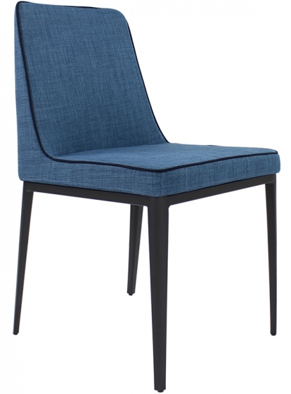 Современный дизайнерский стул A107 44X50X81 CM синий 1