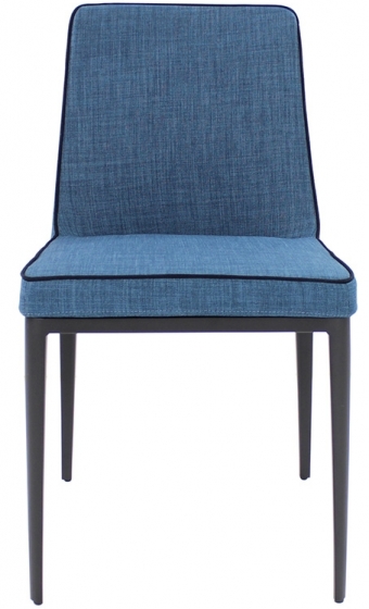 Современный дизайнерский стул A107 44X50X81 CM синий 4