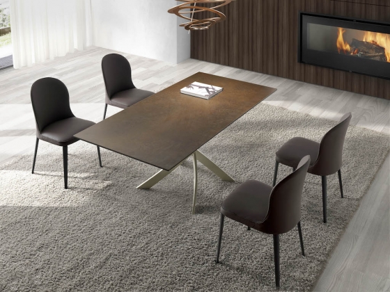 Дизайнерский стул A120 54X46X86 CM 7