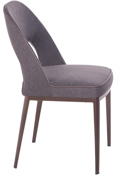 Стул на стальном каркасе A133 47X50X80 CM серый 2