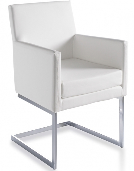 Кресло Atelier 57X57X87 CM белое 1