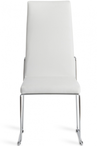 Обеденный стул с высокой спинкой BZ615 49X58X104 CM белое 4