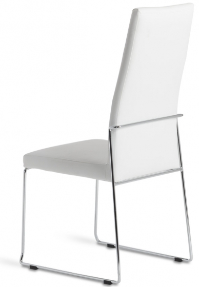 Обеденный стул с высокой спинкой BZ615 49X58X104 CM белое 3