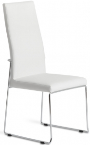 Обеденный стул с высокой спинкой BZ615 49X58X104 CM белое