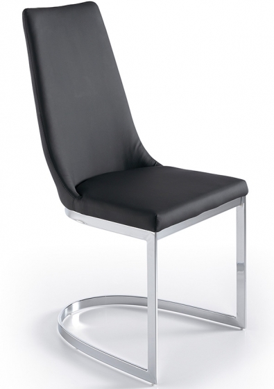 Дизайнерский стул C0105 45X56X96 CM чёрный 1