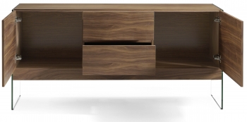 Комод со шпоном из ореха CP1410-E 180X45X85 CM