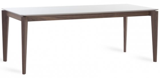 Обеденный стол с каркасом из ореха Atelier 200X90X75 CM 2