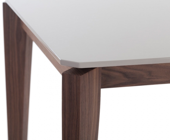 Обеденный стол с каркасом из ореха Atelier 200X90X75 CM 5