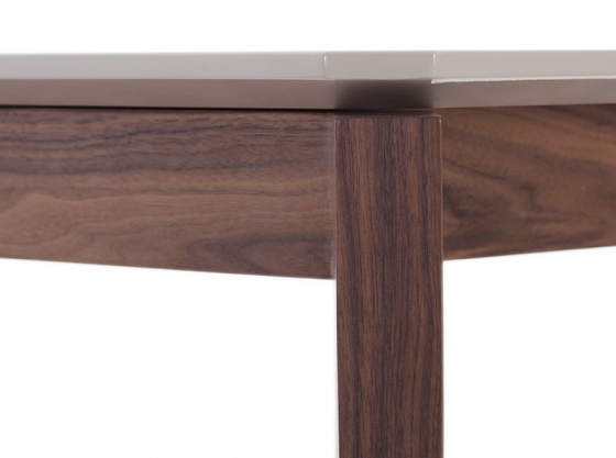 Обеденный стол с каркасом из ореха Atelier 200X90X75 CM 4