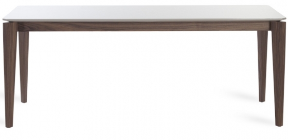 Обеденный стол с каркасом из ореха Atelier 200X90X75 CM 3