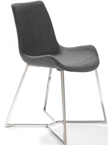 Современный дизайнерский стул F3217 54X58X82 серый