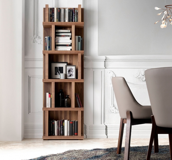 Дизайнерский книжный стеллаж GOB 60X28X190 CM 2