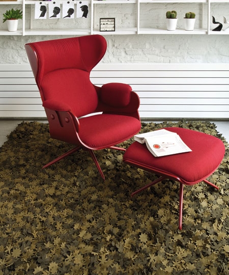 Ковёр из войлока Little field of flowers 170X240 CM зелёный 3