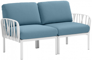 Диван садовый с подушками Komodo 144X78X88 CM