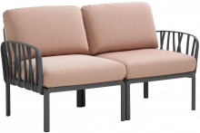 Диван садовый с подушками Komodo 144X78X88 CM
