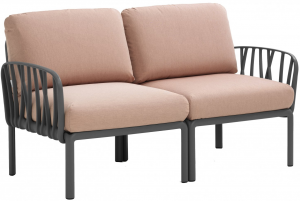 Диван садовый с подушками Komodo 144X78X88 CM