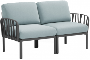 Диван садовый с подушками Komodo 144X78X88 CM