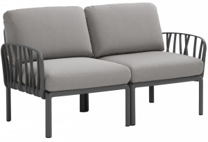 Диван садовый с подушками Komodo 144X78X88 CM