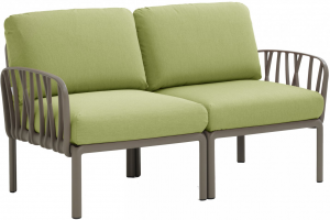 Диван садовый с подушками Komodo 144X78X88 CM