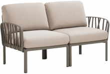 Диван садовый с подушками Komodo 144X78X88 CM