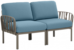 Диван садовый с подушками Komodo 144X78X88 CM