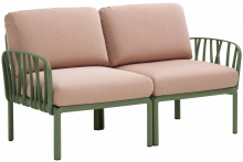 Диван садовый с подушками Komodo 144X78X88 CM