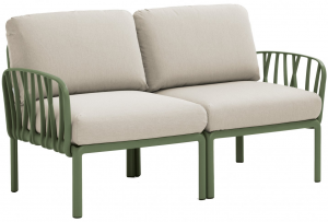 Диван садовый с подушками Komodo 144X78X88 CM