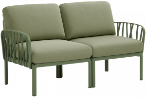Диван садовый с подушками Komodo 144X78X88 CM