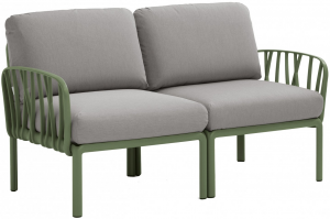 Диван садовый с подушками Komodo 144X78X88 CM