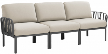Диван садовый с подушками Komodo 216X78X88 CM