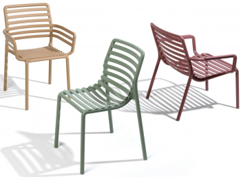 Стул пластиковый Doga Bistrot 53X55X83 CM
