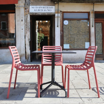 Стул пластиковый Doga Bistrot 53X55X83 CM