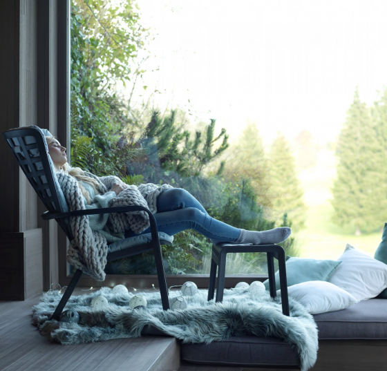 Лаунж-кресло пластиковое Folio 71X81X113 CM 7