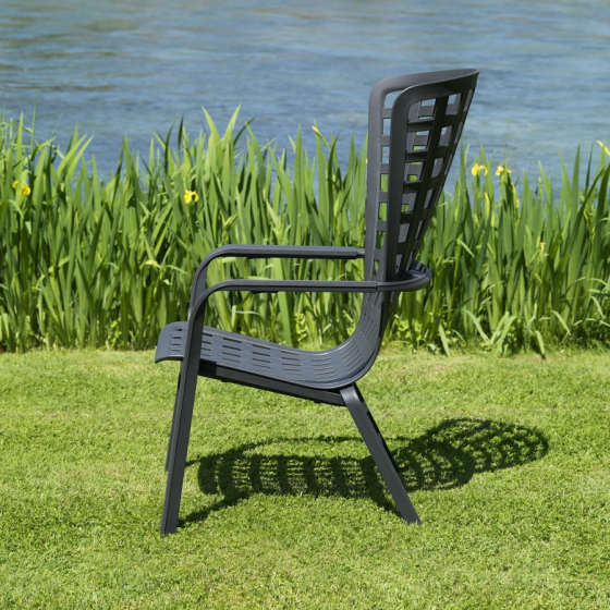 Лаунж-кресло пластиковое Folio 71X81X113 CM 3