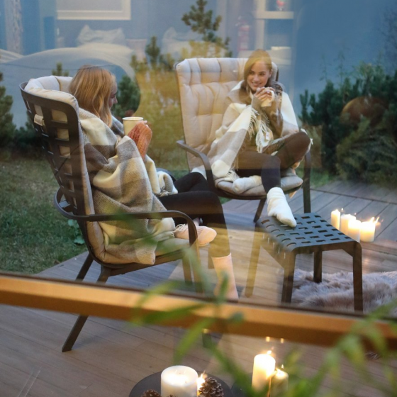 Лаунж-кресло пластиковое Folio 71X81X113 CM 5