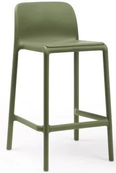 Стул пластиковый полубарный Faro 48X50X87 CM