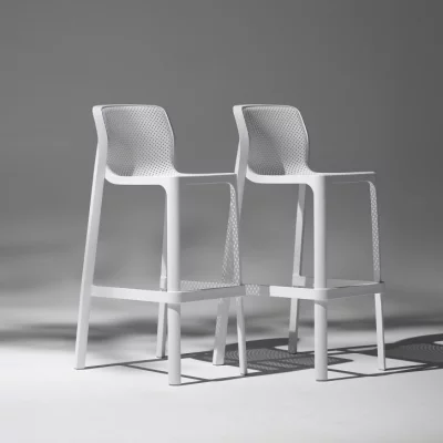 Стул пластиковый барный Net Stool 49X53X102 CM 4