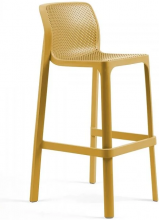 Стул пластиковый барный Net Stool 49X53X102 CM
